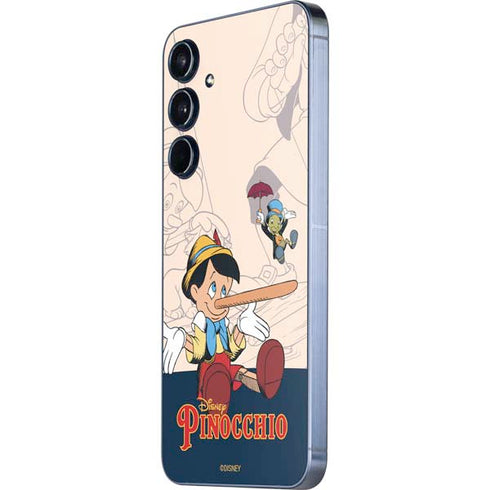 Disney Pinocchio and Jiminy Cricket Galaxy A55 5G Skin
